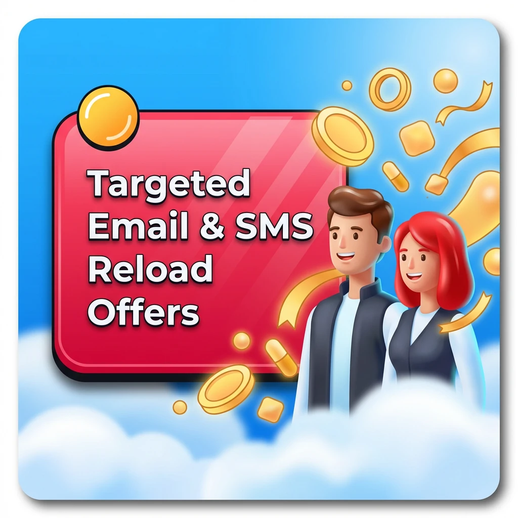 Targeted Email & SMS Reload Offers
